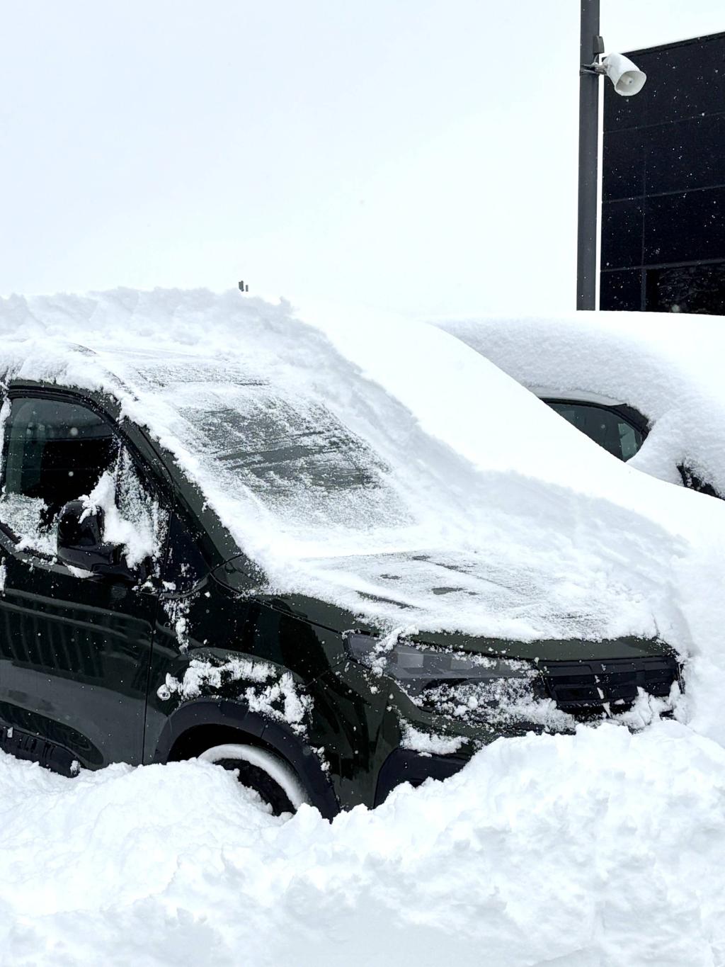 ついにドカ雪！けどこんな時こそ試乗！！