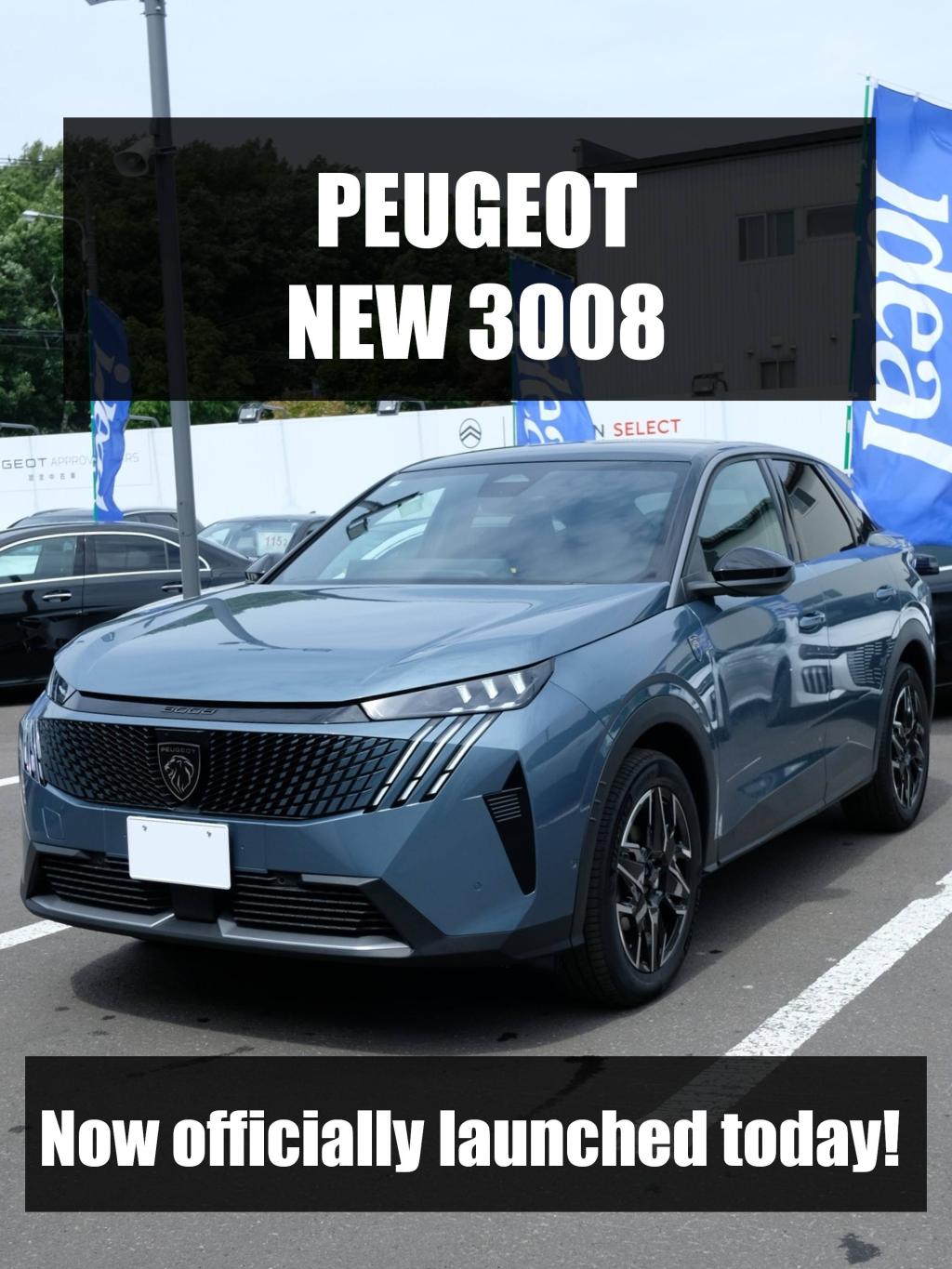 The all-new Peugeot 3008 debuted !!