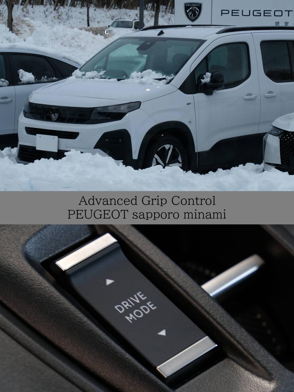 ❄️🚗 雪道で頼れる！PEUGEOTの🦁 アドバンスド グリップ コントロール 🦁🚗 ❄️
