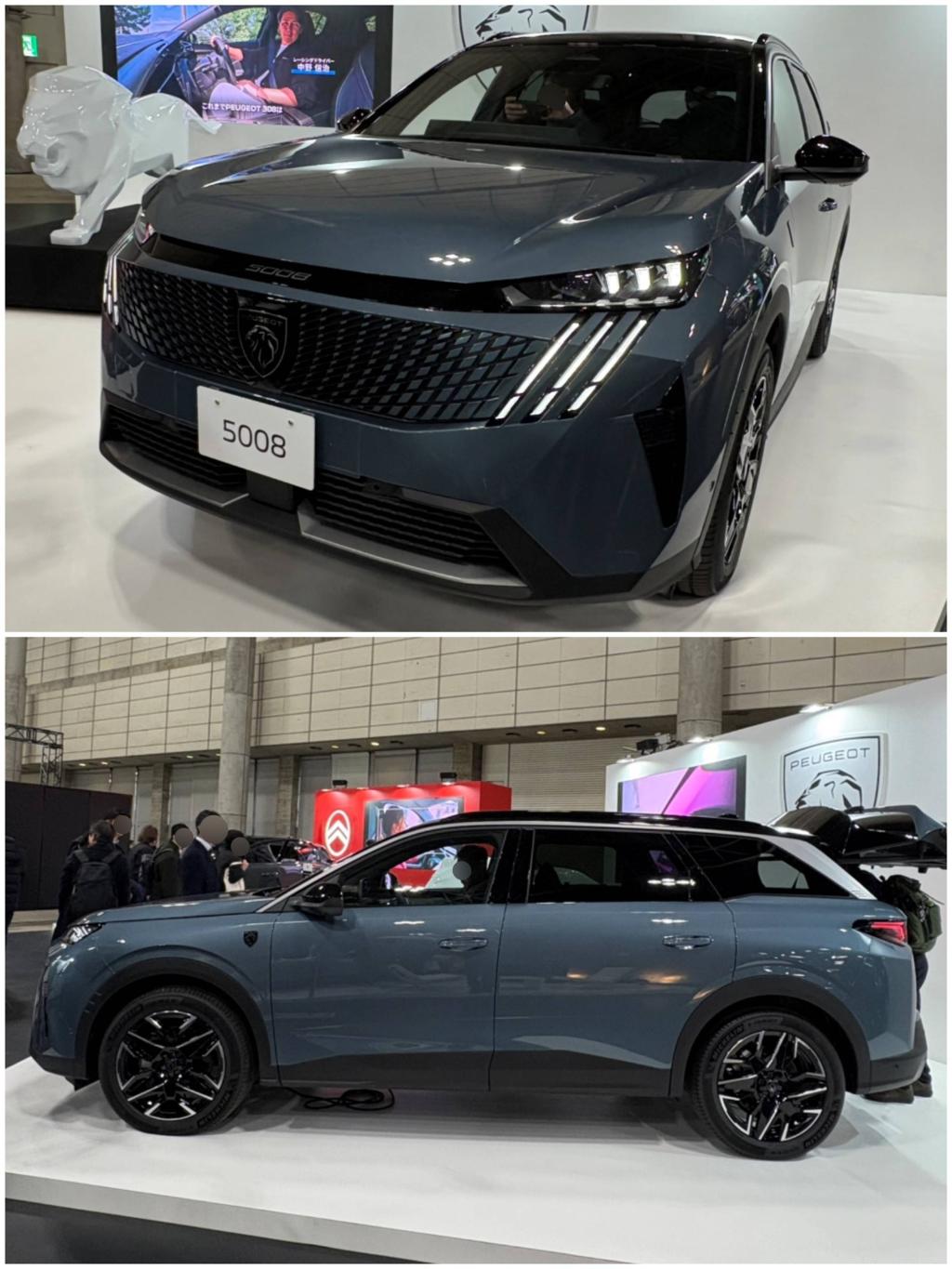 東京オートサロン2026 にて、新型 PEUGEOT 5008 がついに公開されました！
