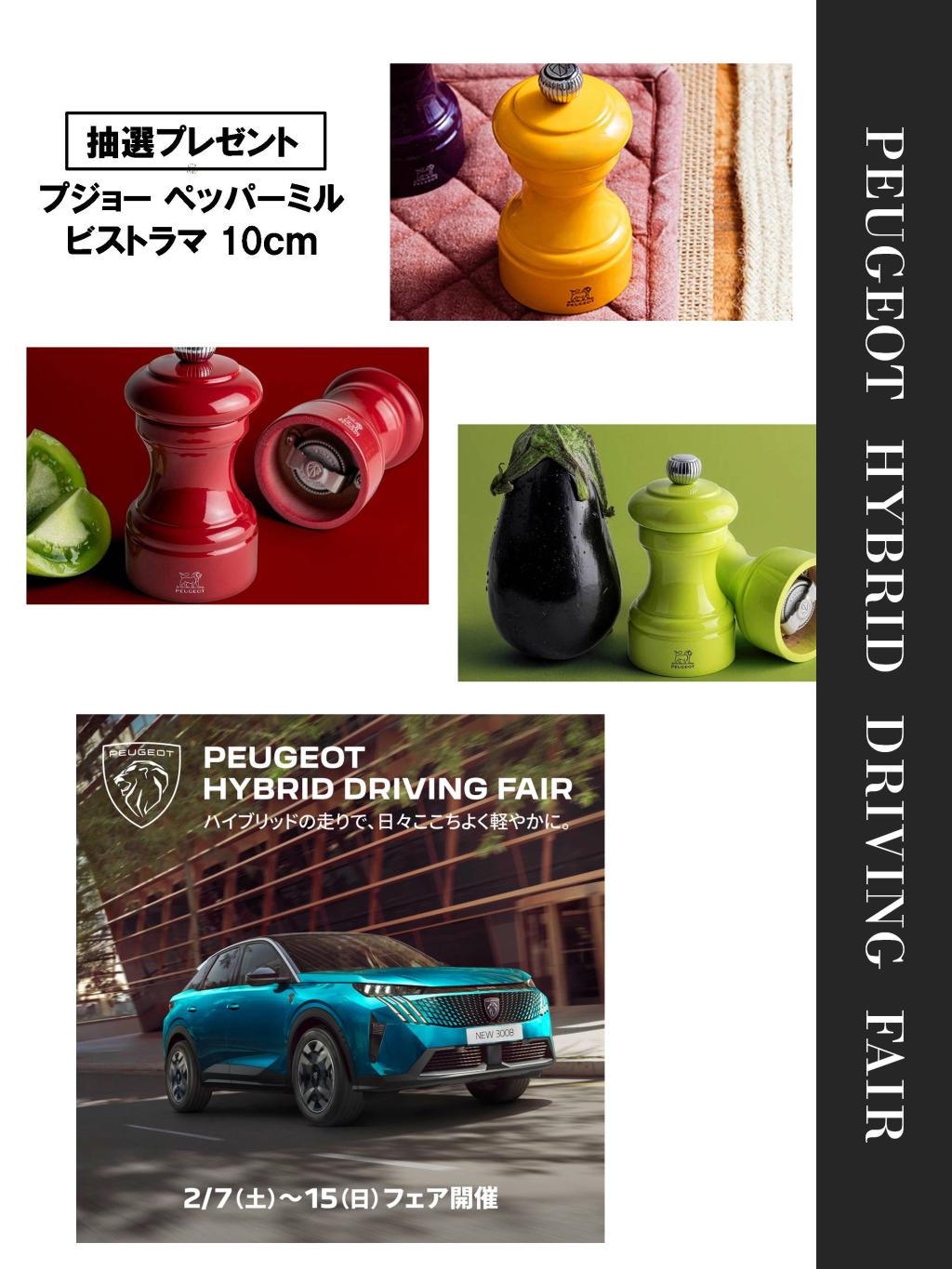 PEUGEOT HYBRID DRIVING FAIR！